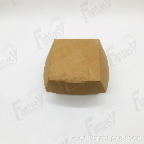 Custom Disposable Hamburger Packaging Paper Burger Box